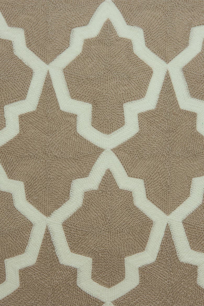 Canita Transitional Pillow - 20" x 20" - Beige, Alternate, color, BEIGE