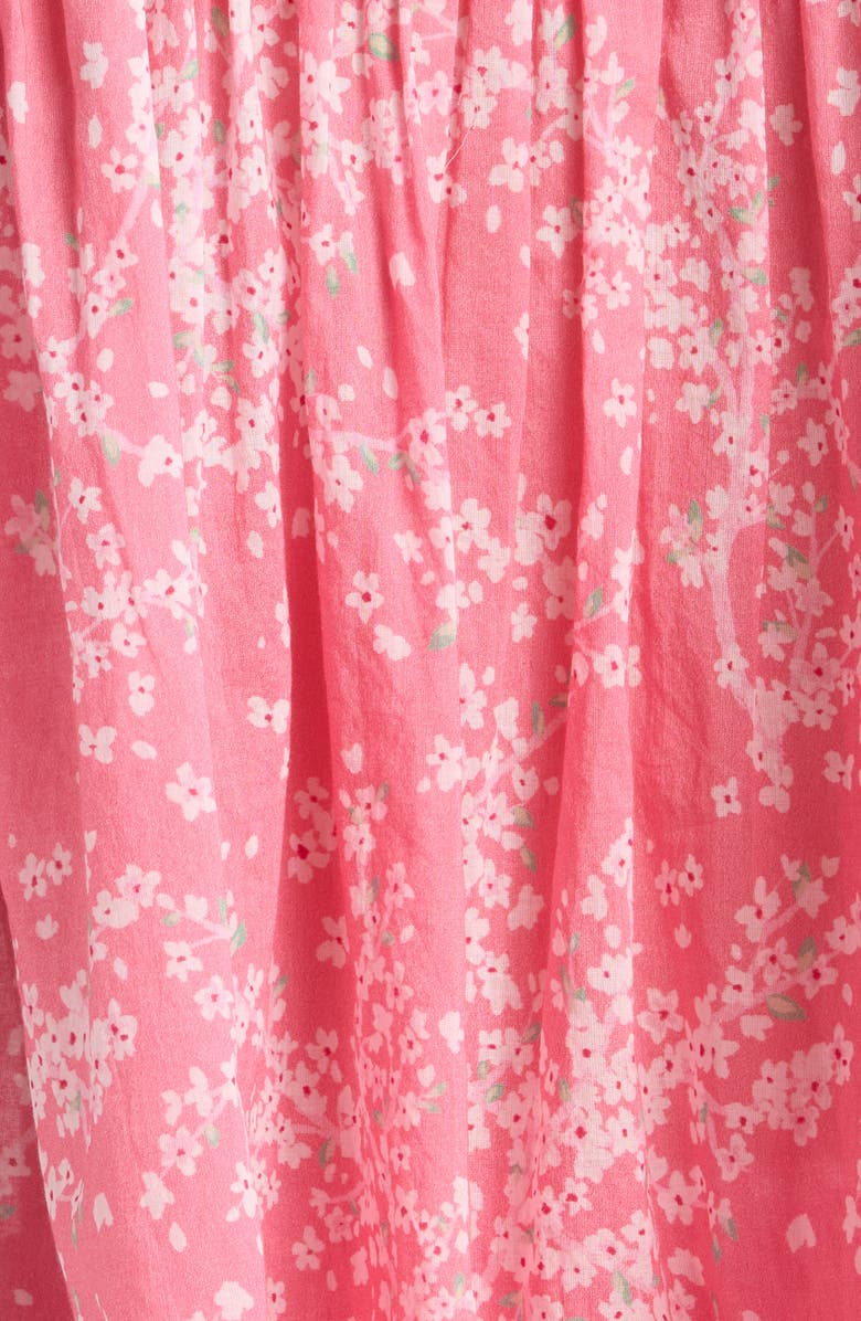 Papinelle Cheri Blossom Cotton Sateen Short Pajamas, Alternate, color, Pink Lemonade