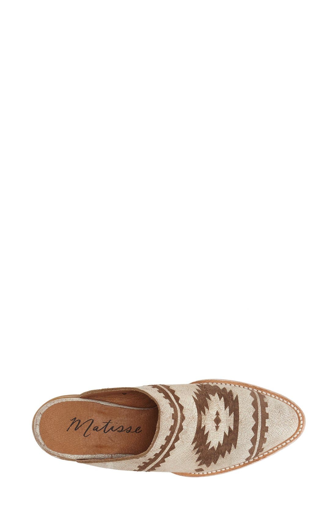 'Walter' Mule, Alternate, color, WHITE