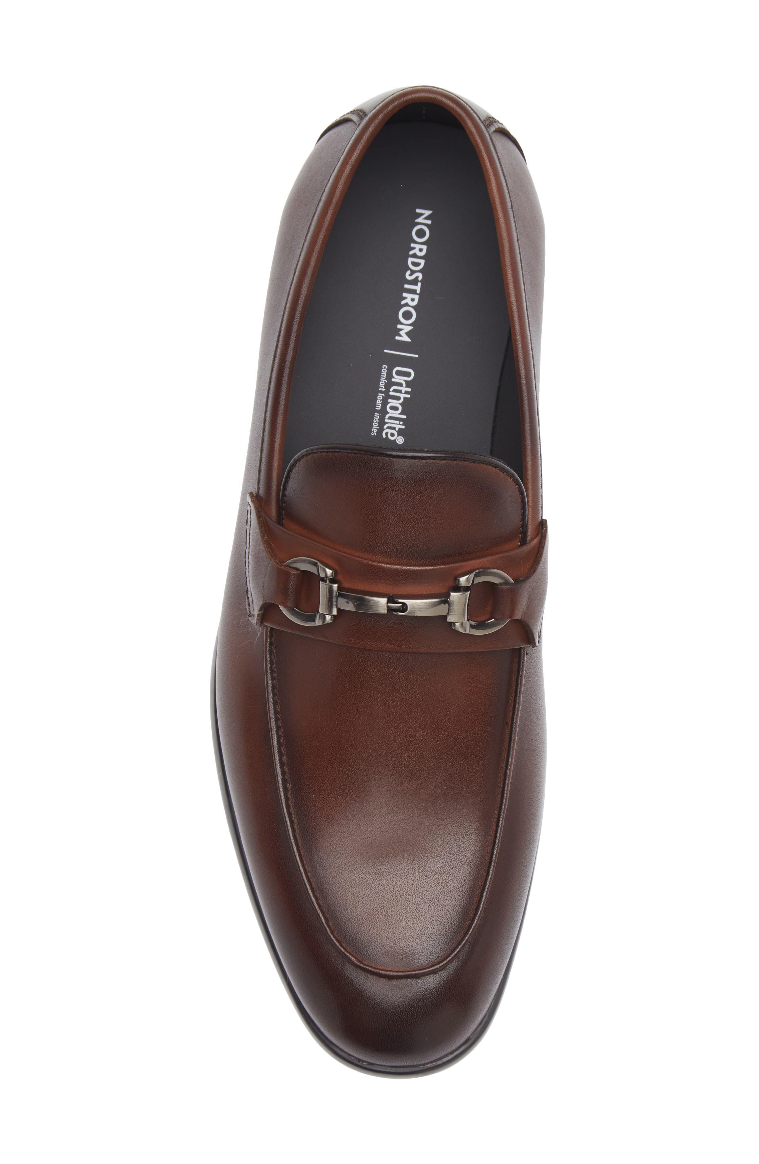 Fraser Bit Loafer, Alternate, color, BROWN SEPIA