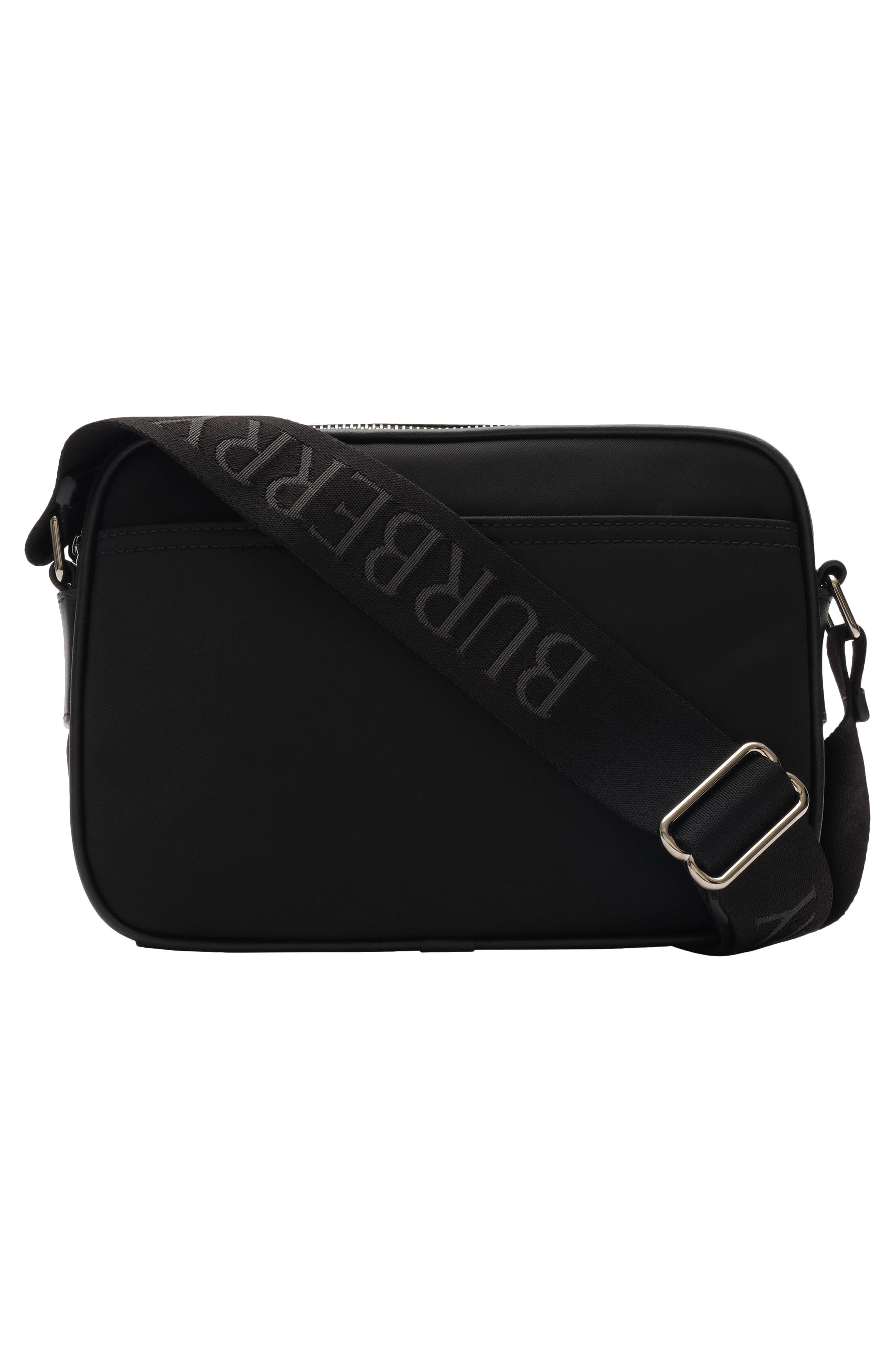 Burberry Paddy Crossbody Bag, Alternate, color, Black