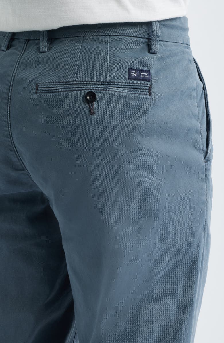 AG Archie Relaxed Straight Leg Stretch Sateen Pants, Alternate, color, 5 Years Sulfur Bluegrain
