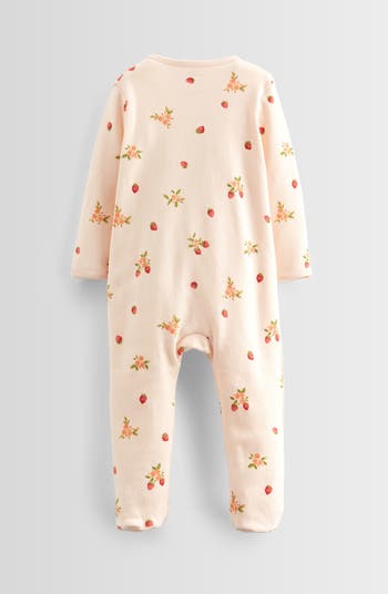 Print Cotton Footie