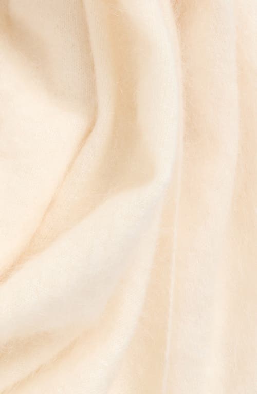 Nordstrom Brushed Cashmere Scarf In Neutral