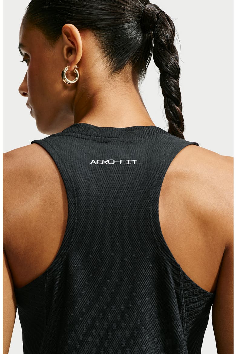 Court Dri-FIT Mesh Performance Tank, Alternate, color, BLACK/ WHITE