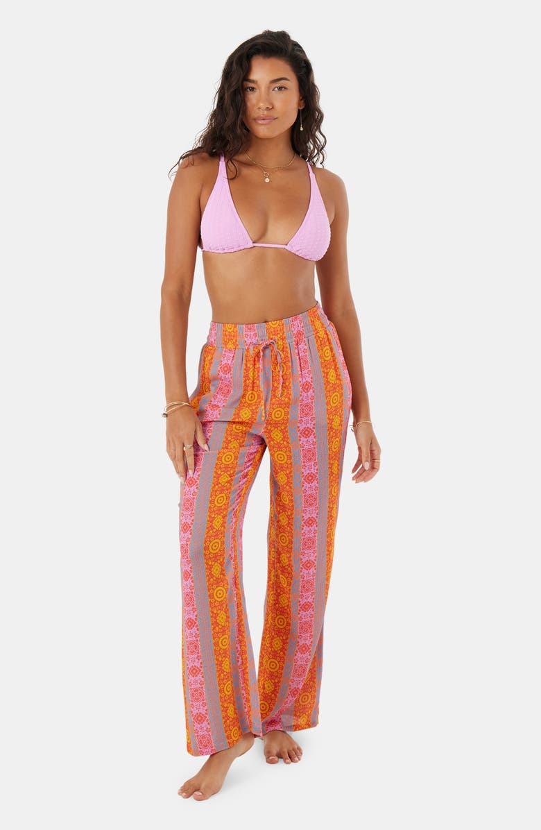 Roxy Beachside Cover-Up Pants, Alternate, color, Multi