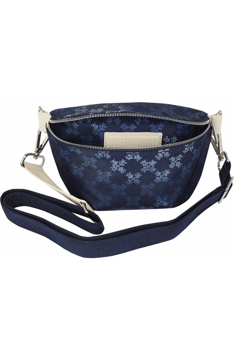 Vilebrequin Monogram Crossbody Belt Bag, Main, color, Bleu Marine