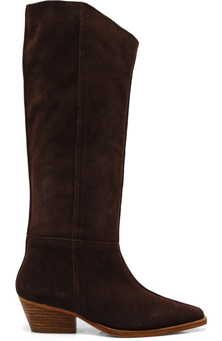 Free People Sway Low 2.0 Knee High Boot, Alternate, color, Fudgesicle