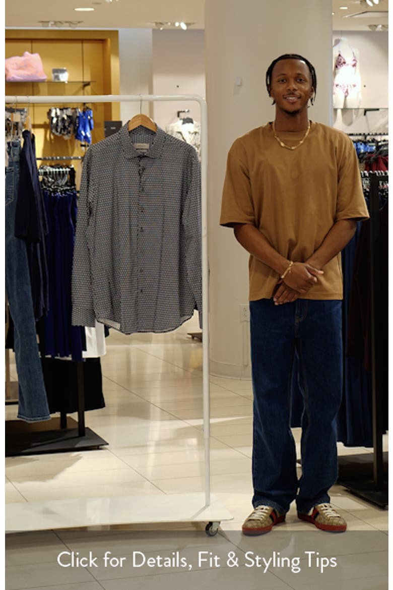 James OoohCotton® Geo Button-Up Shirt video