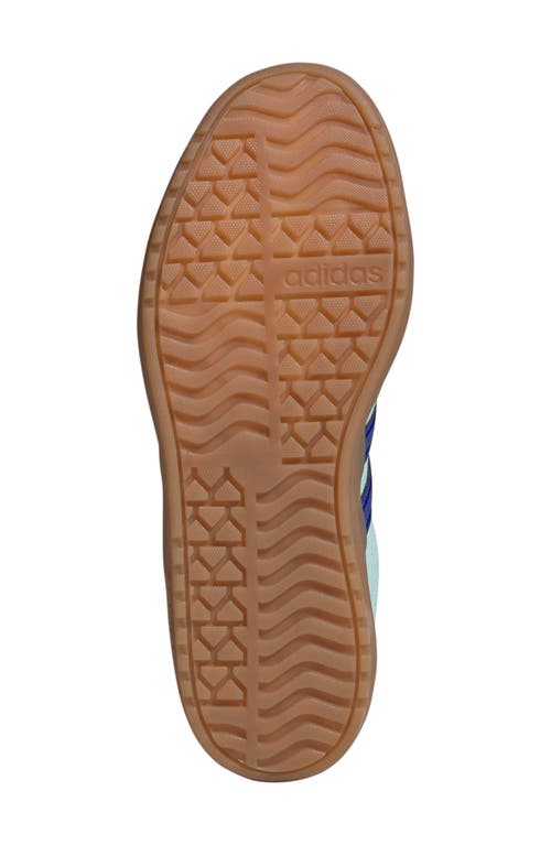 Adidas Originals Adidas Vl Court Platform Sneaker In Flash Aqua/lucid Blue/gum10