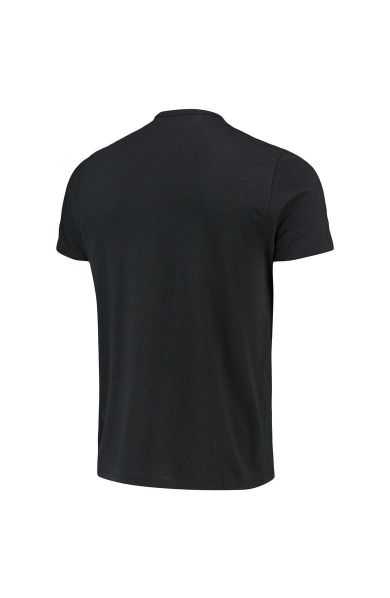 '47 Men's '47 Black Baltimore Ravens Team Stripe T-Shirt, Alternate, color, 