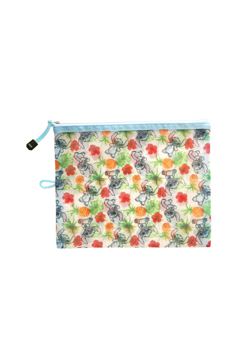 Stitch Makeup Bag, Set of 3 in Different Sizes, Alternate, color, Multicolor