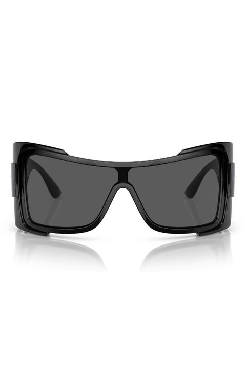 Irregular Shield Sunglasses