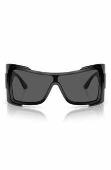 Irregular Shield Sunglasses