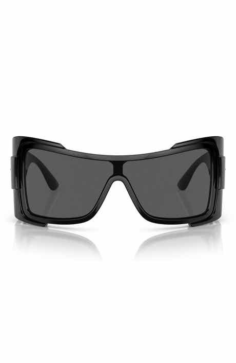 Irregular Shield Sunglasses
