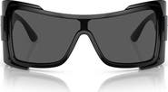 Versace Irregular Shield Sunglasses