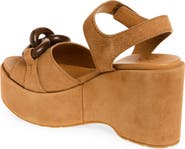 Pedro Garcia Lady Ankle Strap Platform Wedge Sandal