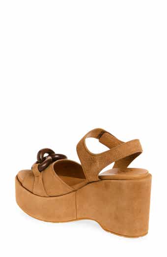 Lady Ankle Strap Platform Wedge Sandal