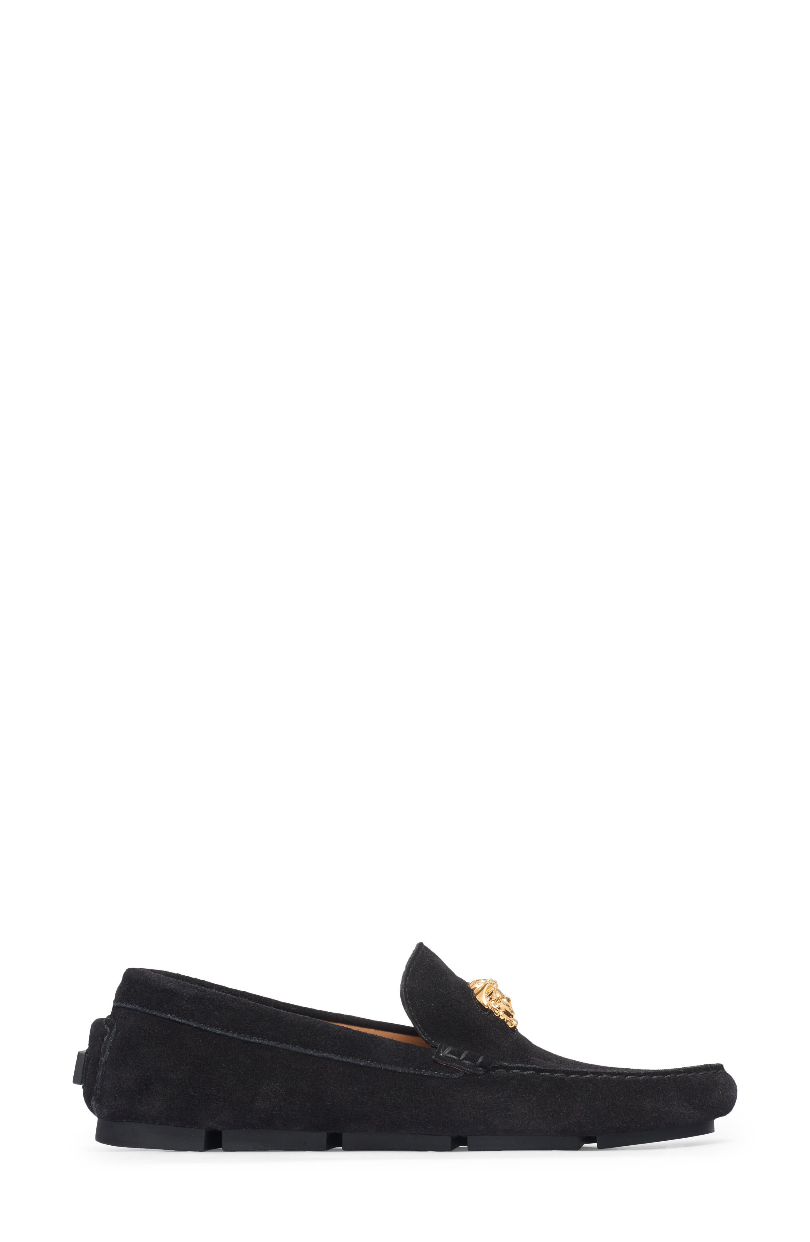 Versace Medusa Driving Shoe, Alternate, color, 