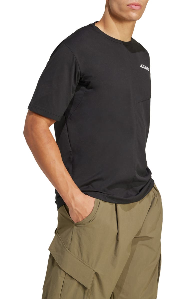 adidas Terrex Tech T-Shirt, Alternate, color, Black
