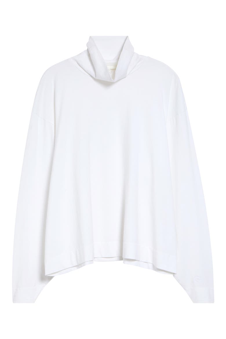 The Honne Funnel Neck Top, Alternate, color, WHITE
