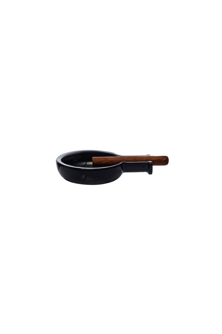 Egoist Ashtray, Alternate, color, Black