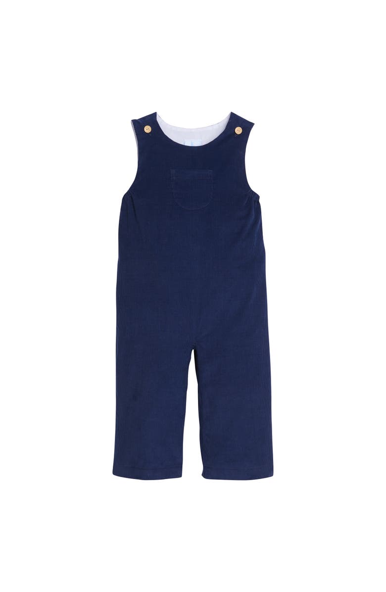 Little English Kids' Campbell Overall, Main, color, Navy Corduroy