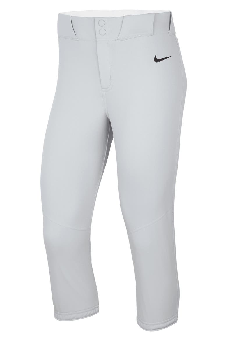 Vapor Select 5 Softball Pants, Main, color, 052 052 WOLF GREY/BLACK