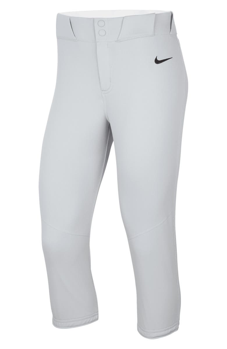 Nike Vapor Select 5 Softball Pants, Main, color, 052 052 Wolf Grey/Black