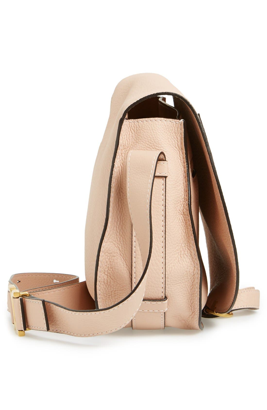Medium Marcie Leather Crossbody Bag, Alternate, color, BLUSH NUDE