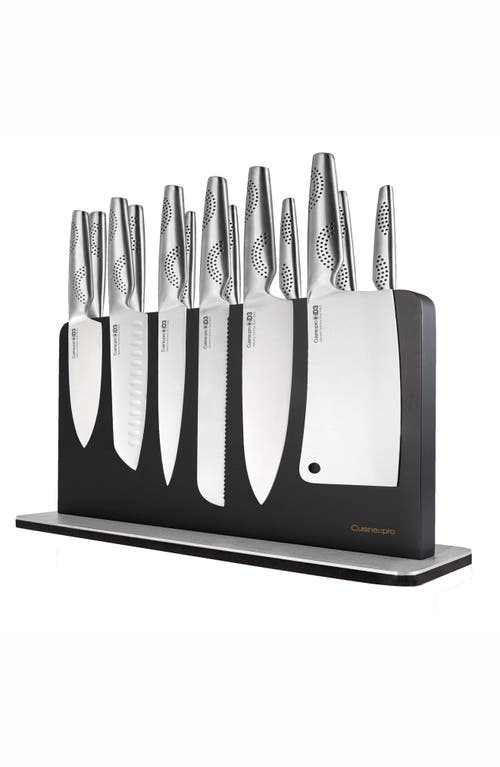 Cuisine::pro ® Id3® 14-piece Kachi Knife Block In Silver