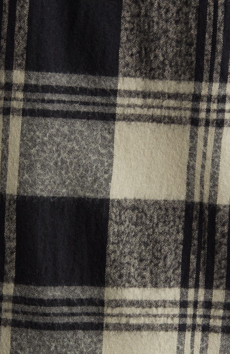 FRAME Spring Plaid Zip Shirt Jacket, Alternate, color, 