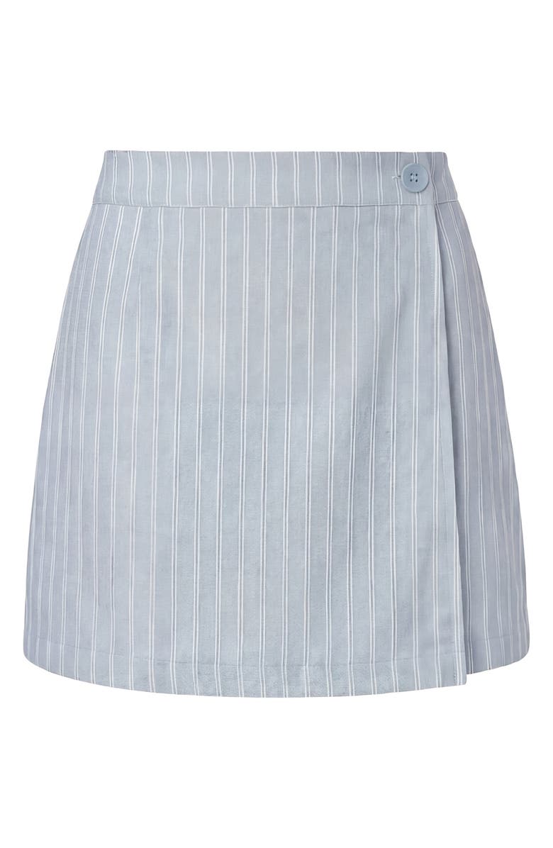 Onia Cover-Up Miniskirt, Alternate, color, Light Sky