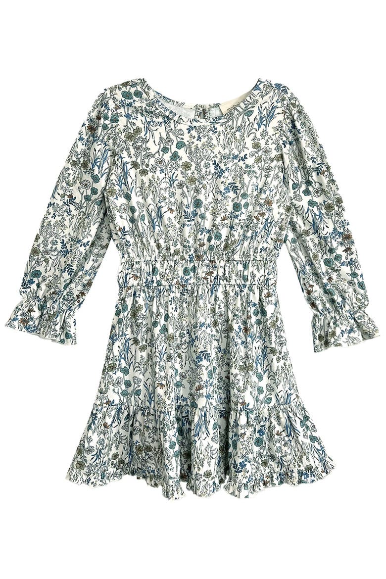 Brooklyn Floral Dress, Main, color, Blue