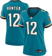 Nike Women's Nike Travis Hunter  Teal Jacksonville Jaguars Alternate 2 Prowler Throwback Game Jersey