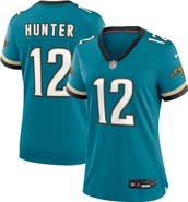 Nike Women's Nike Travis Hunter Teal Jacksonville Jaguars Alternate 2 Prowler Throwback Game Jersey
