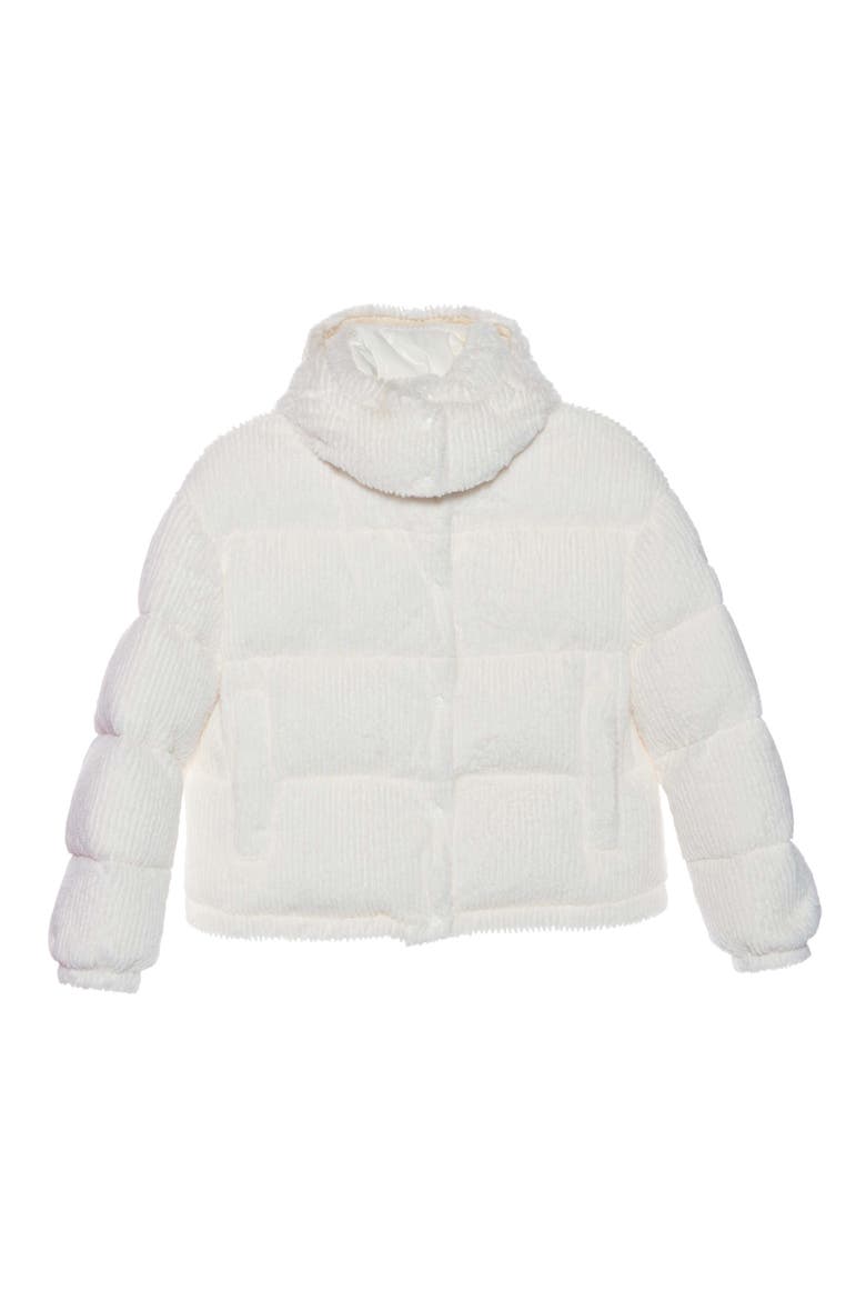 Daos Quilted Corduroy Down Jacket, Alternate, color, WHITE