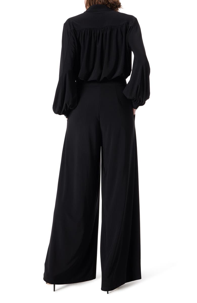 DO by Dee Ocleppo Long Sleeve Stretch Jersey Jumpsuit, Alternate, color, 