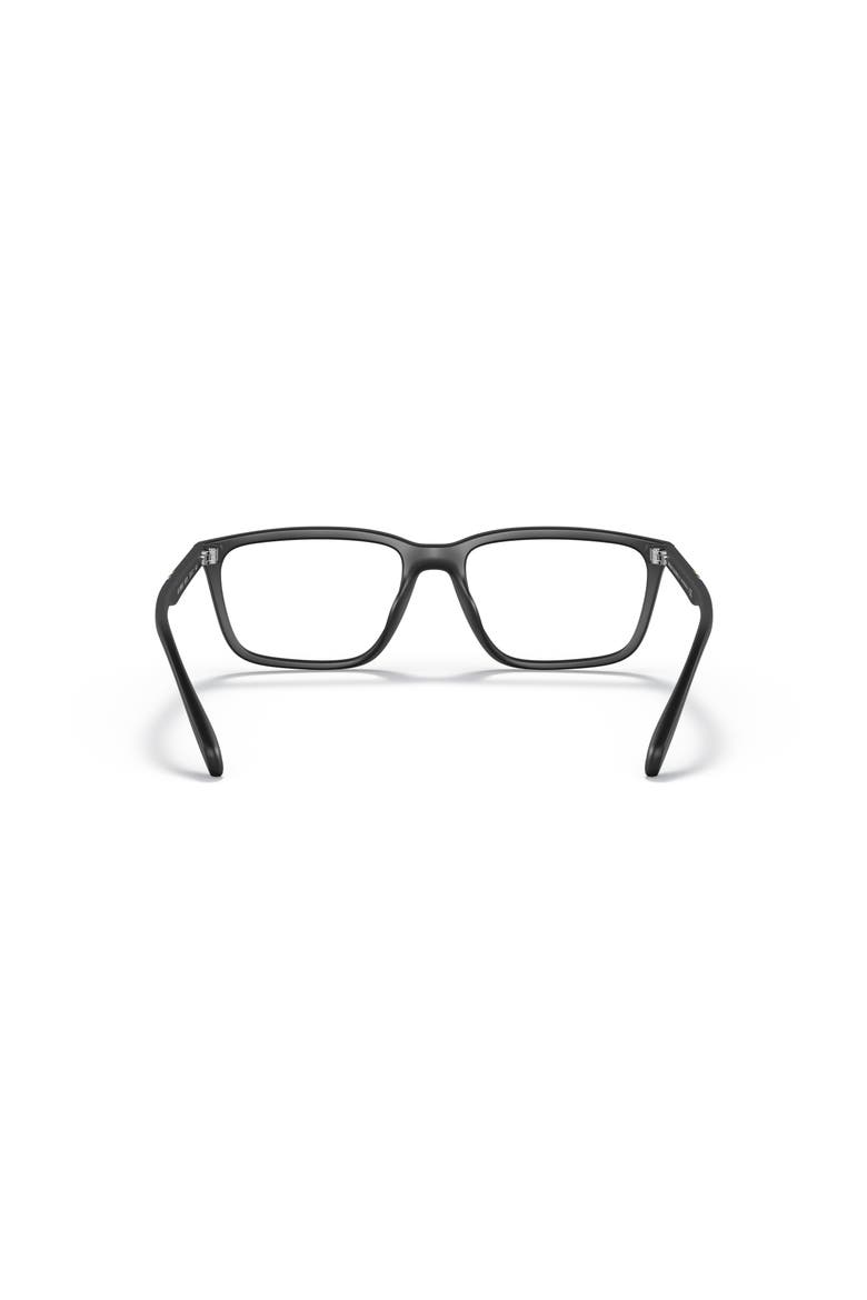 55mm Rectangle optical glasses, Alternate, color, Black