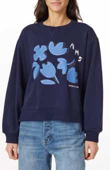 Scotch & Soda Oversize Side Vent Sweatshirt