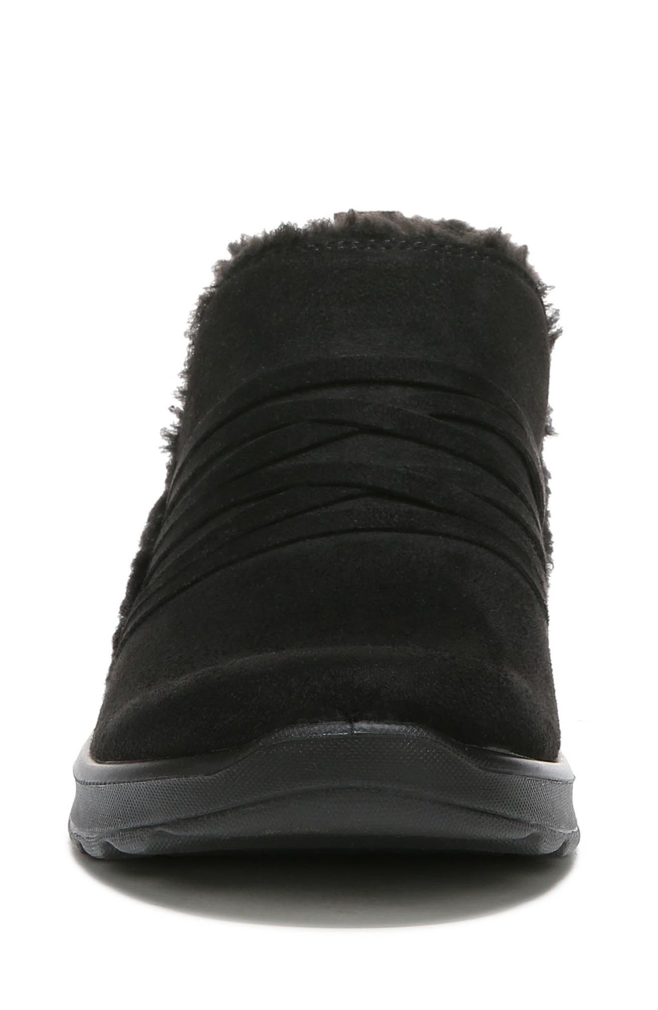 BZees Glide Faux Fur Lined Slip-On Sneaker, Main, color, 