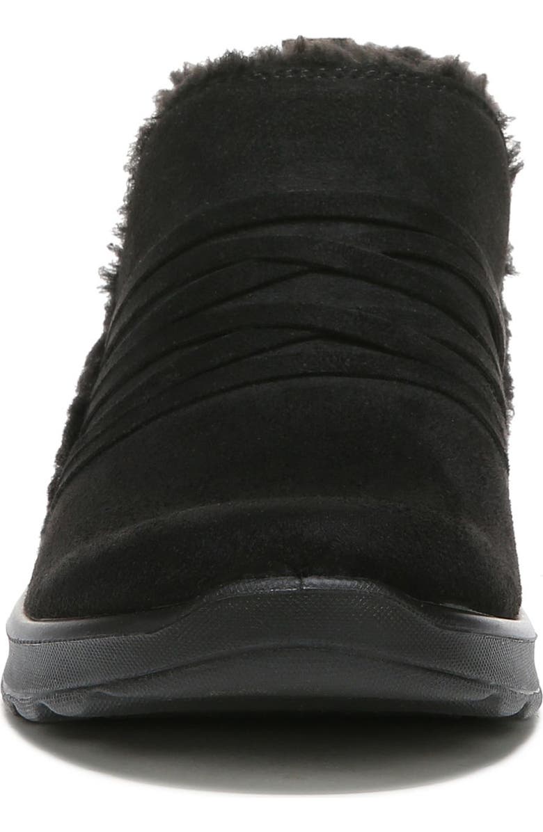 BZees Glide Faux Fur Lined Slip-On Sneaker, Main, color,