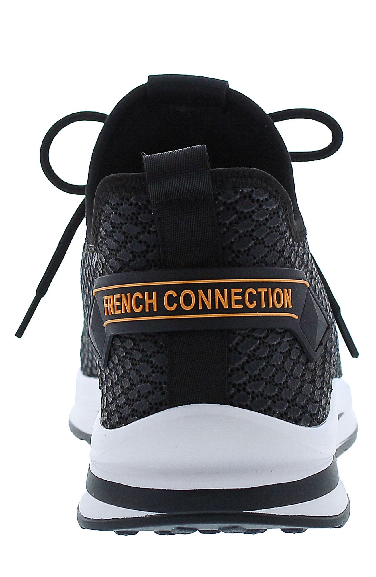 French Connection Shane Snake Embossed Knit Sneaker, Alternate, color, 