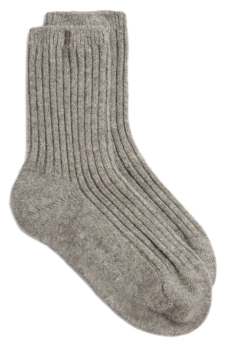 Sweaty Betty Cashmere Rib Socks, Main, color, 