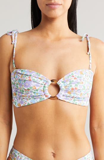 x Liberty London Tori Bandeau Bikini Top