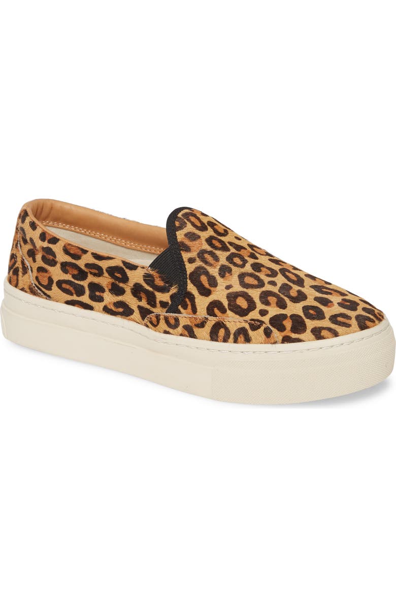 Soludos Bondi Genuine Calf Hair Slip-On Sneaker, Main, color,