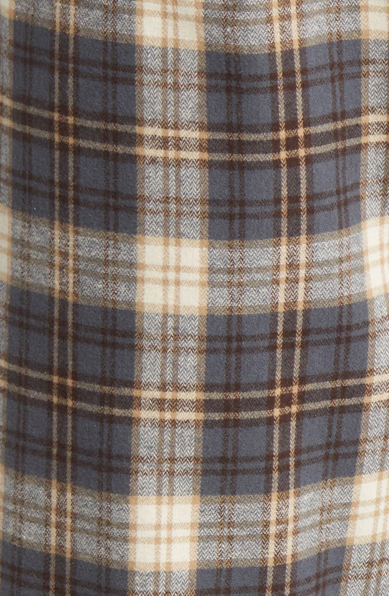 Majestic International Holiday Homecoming Cotton Flannel Pajamas, Alternate, color, Coffee