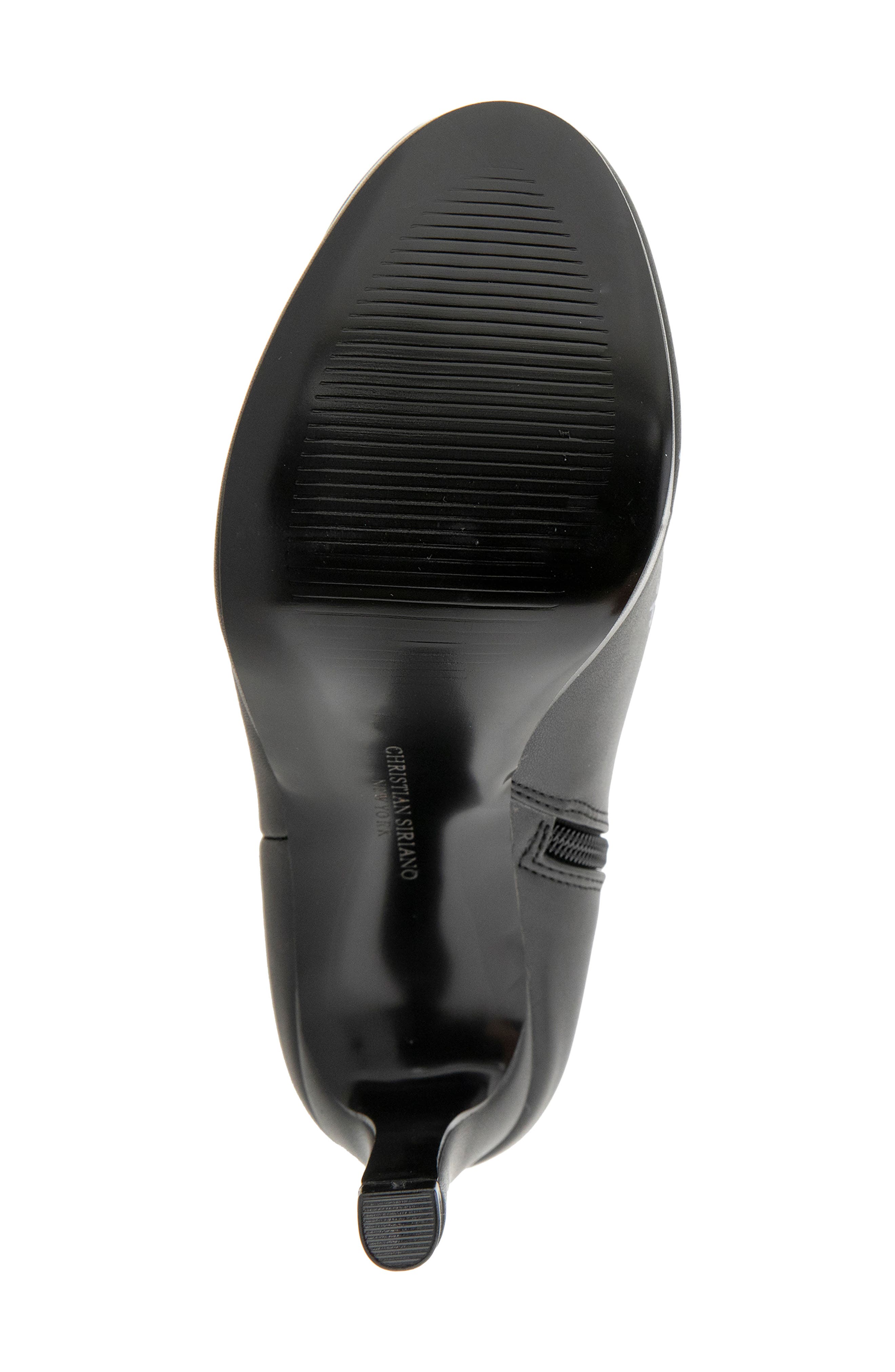 Jeanne Faux Leather Boot, Alternate, color, BLACK PU