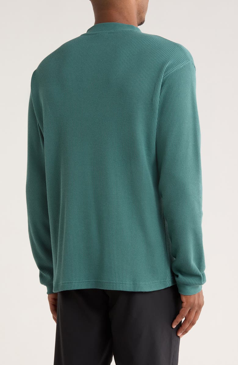 New Balance Waffle Knit Henley, Alternate, color, Nus