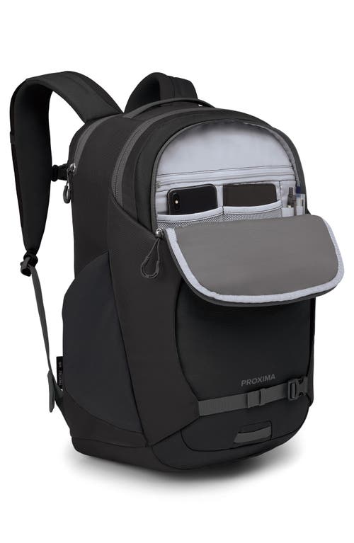 Osprey Proxima 30-liter Campus Backpack In Black/coal Grey